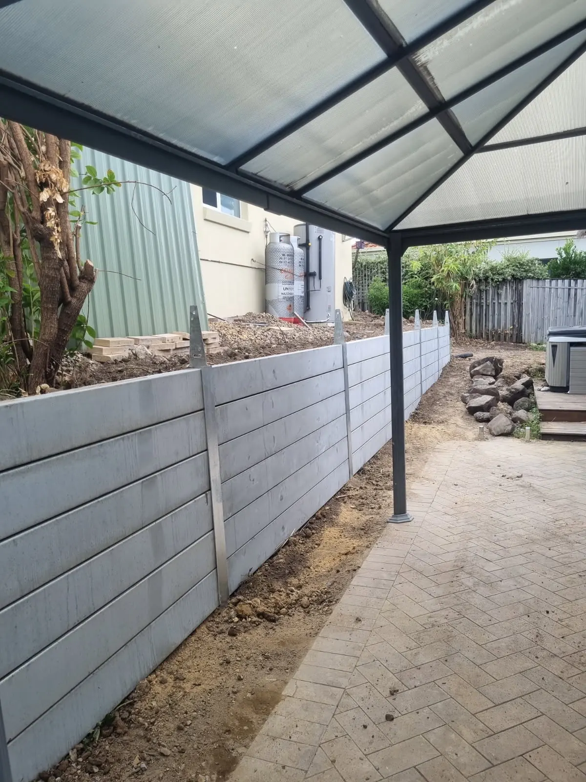 Excavation and earthmoving project